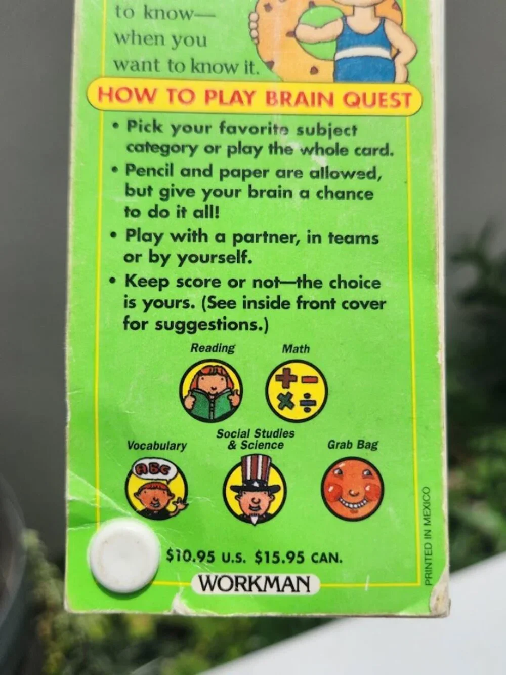 Brain Quest brain quest